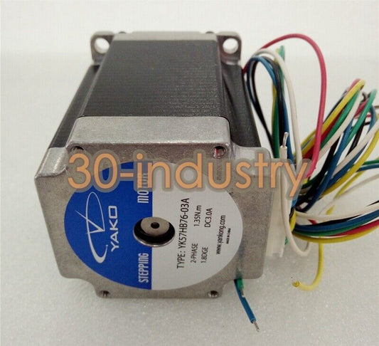 YAKO Two-phase Stepping Motor YK57HB76-03A DC3.0A 1.35N.m - YAKO