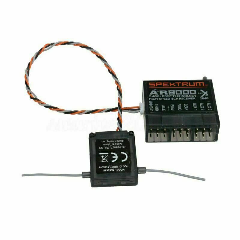 For Spektrum DX7s DX8 DX9 Dx18 2.4GHz AR8000 8CH Receiver Extended DSMX Channel