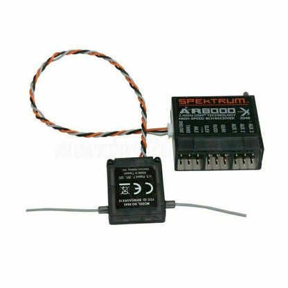 For Spektrum DX7s DX8 DX9 Dx18 2.4GHz AR8000 8CH Receiver Extended DSMX Channel