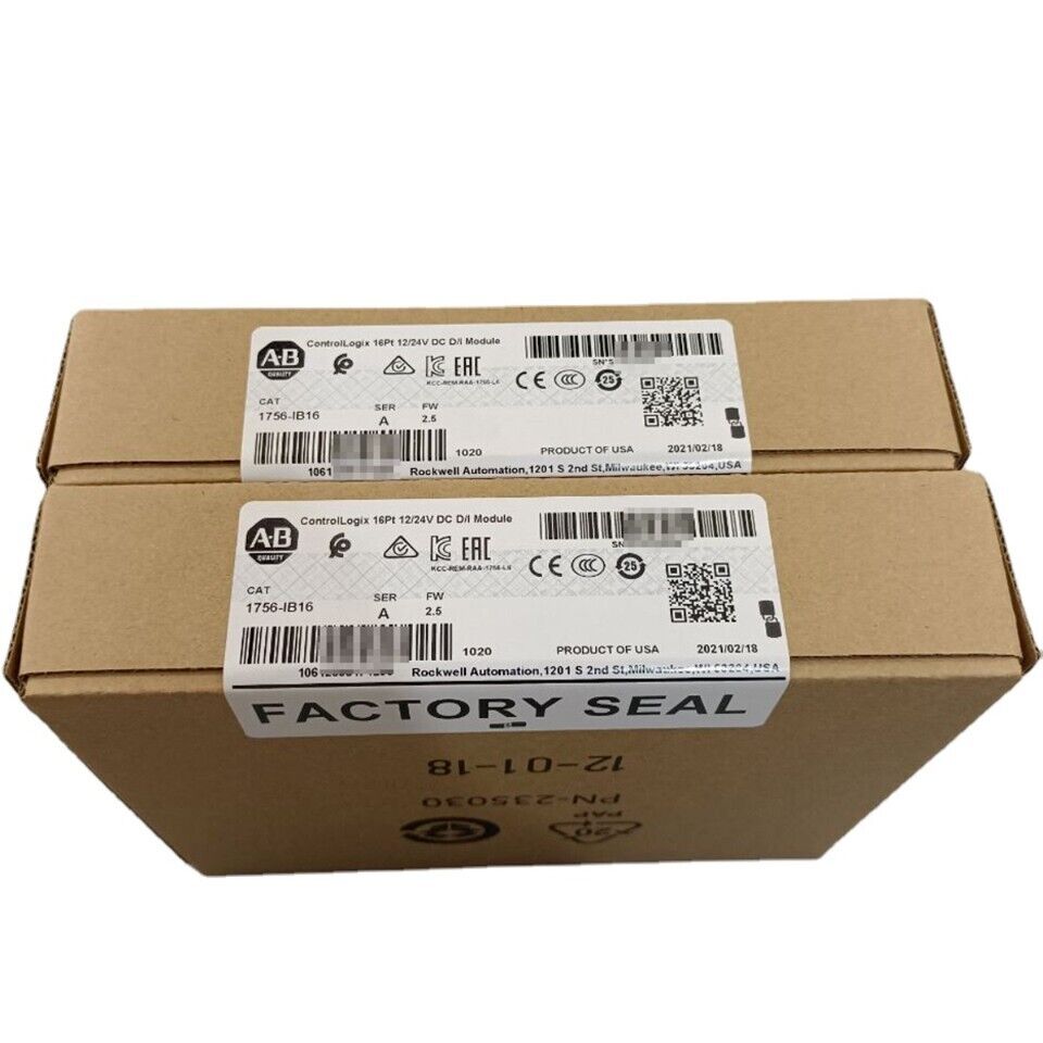 ControlLogix Input Module 1756IB16 – Factory Sealed - CONTROLLOGIX