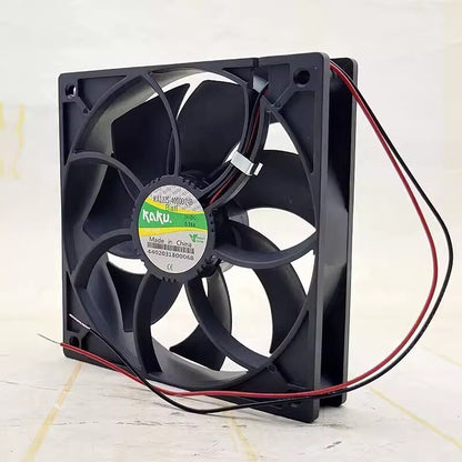 KAKU KA1225-4000D24B DC24V 0.39A 12CM Axial Cooling Fan