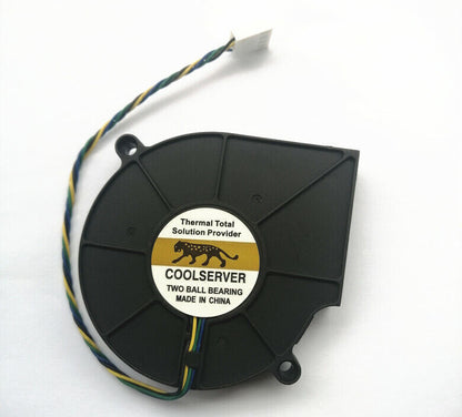 new 1x EVERFLOW BB7515BU Double Ball Turbo Fan Blower 12V 0.80A - EVERFLOW