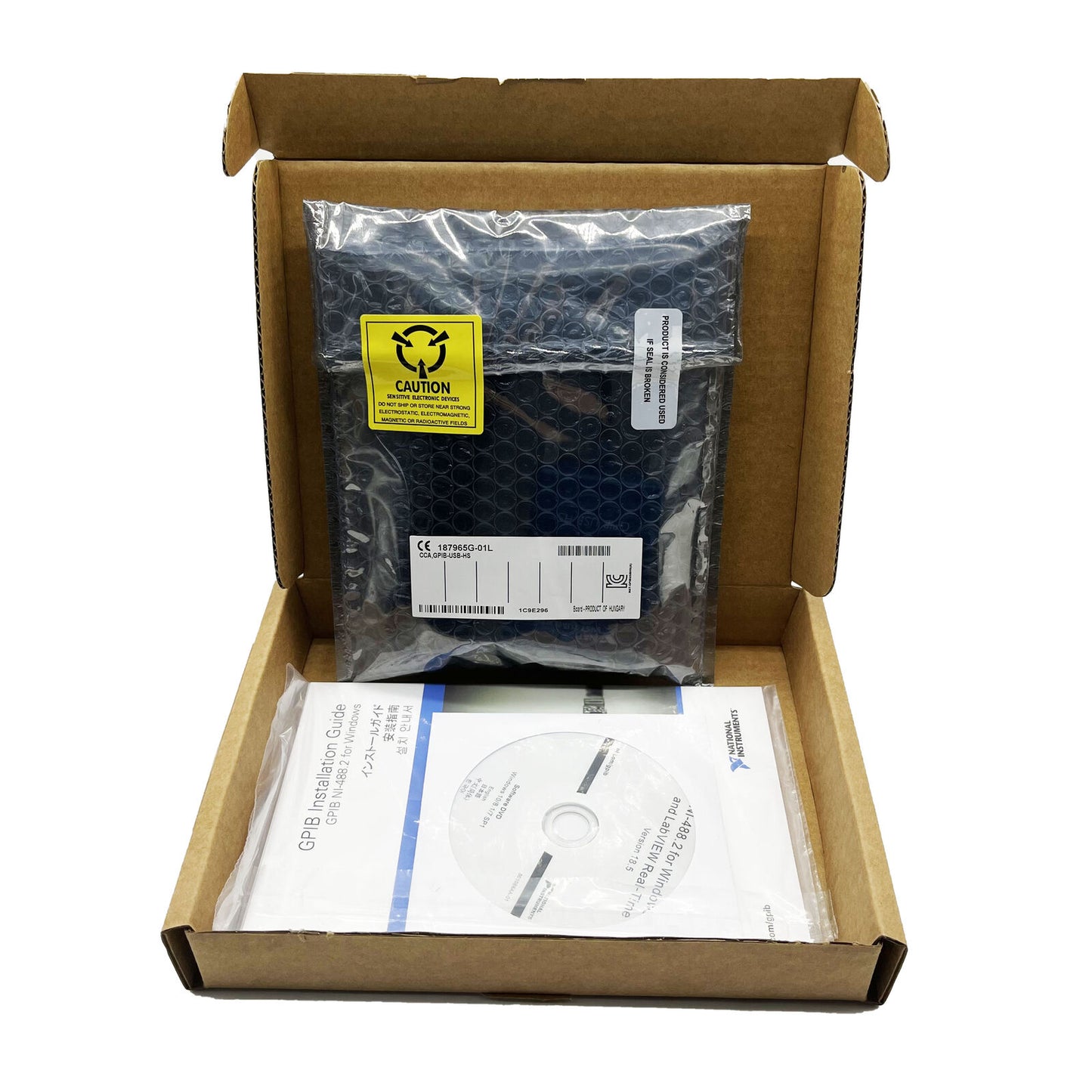 National Instruments GPIB-USB-HS Adapter Controller 778927-01 - NATIONAL INSTRUMENTS