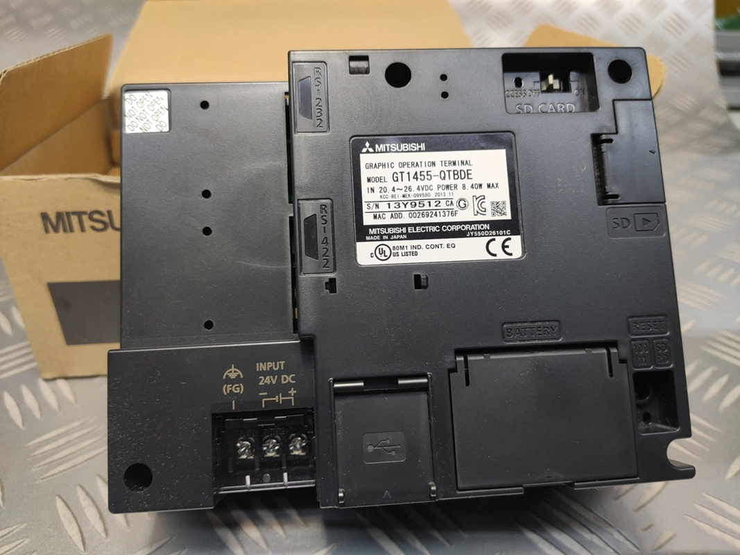 new Mitubishi GT1455-QTBDE Touch Screen ping - MITSUBISHI