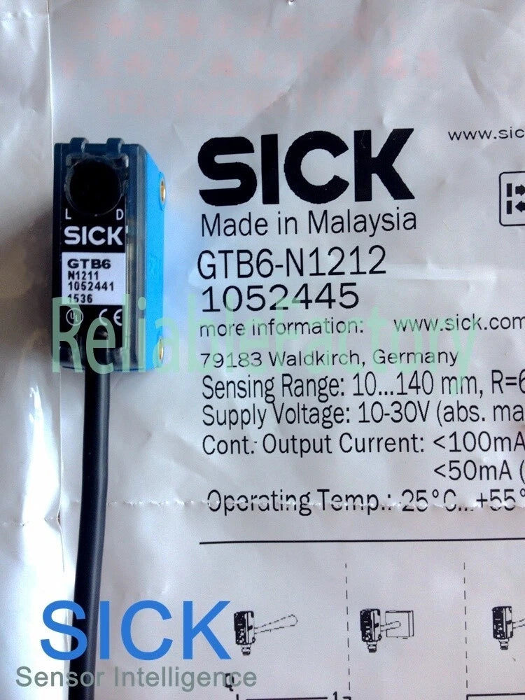 1PCS SICK GTB6-N1212S97 Photoelectric switch