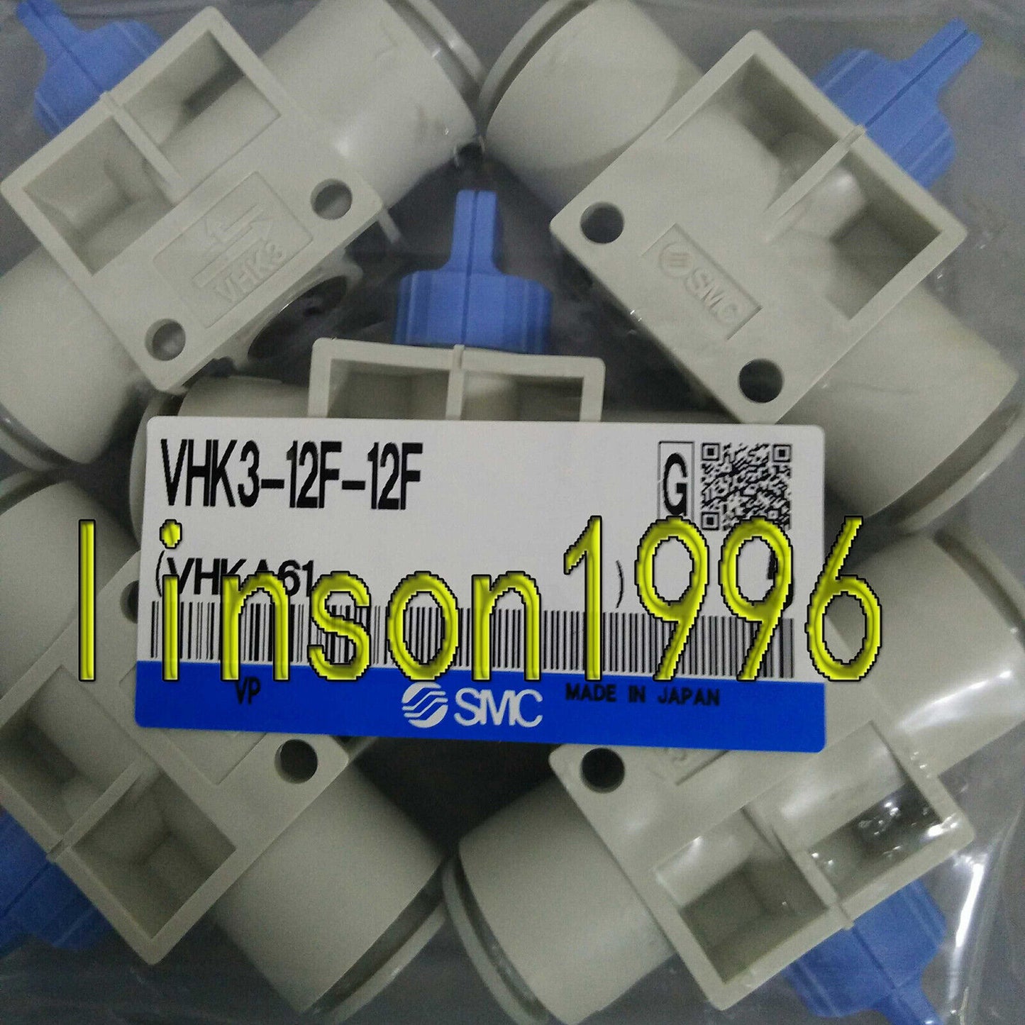 SMC VHK3-12F-12F 1Bag 5PCS Connector Valve Fast Delivery - SMC
