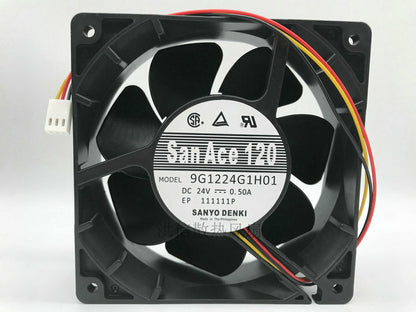 SanAce120 9G1224G1H0124V 0.50A 12038 12CM 3-wire inverter cooling fan