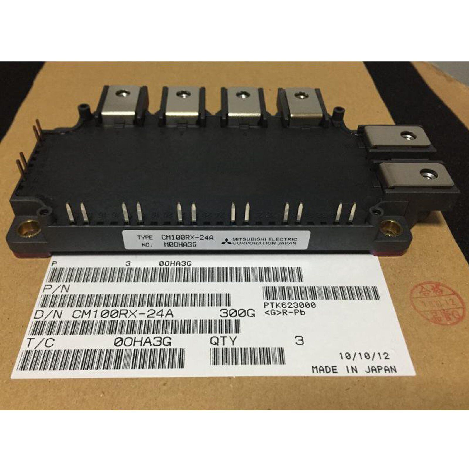new 1PC Mitsubishi CM100RX-24A CM100RX24A Power IGBT Module FAST SHIP - MITSUBISHI