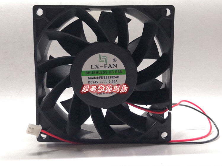 1pcs  LX-FAN FDB923824H 24V 0.50A 9CM 9038 inverter cooling fan