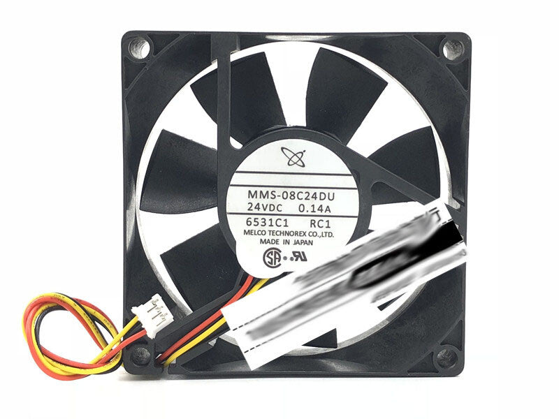 MMF-08C24DU -RC1 24V 0.14A 8025 8CM for Anchuan Fuji inverter cooling fan