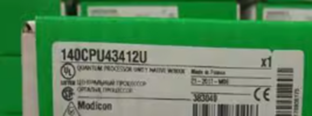 Schneider 140CPU43412U PLC Module - SCHNEIDER ELECTRIC