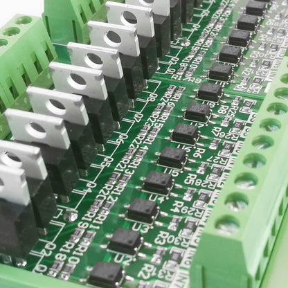 12-24V PLC Amplifier Output PNP Optocoupler Isolation Plate Transistor Board