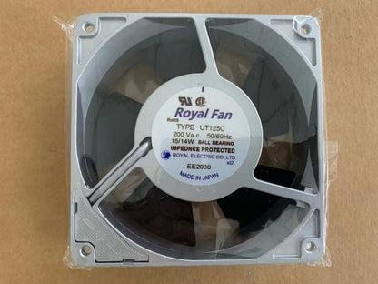 new Royal Fan TYPE UT125C All-metal high-temperatu re fan 200VAC 15/14W 120*120*38mm - ROYAL FAN