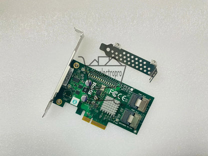 1PCS Supermicro AOC-SASLP-MV8 REV 1.01 PCI-E 8-Port SAS/SATA RAID Controller