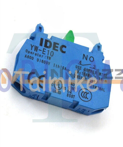 ONE IDEC YW-E10 Contact Block 1NO for CW & YW Selector Switch~