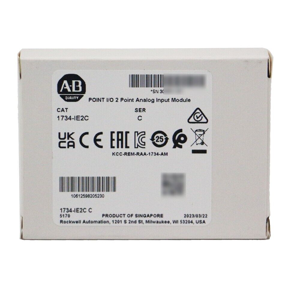 Allen-Bradley 1734-IE2C POINT 2-Point Analog Input Module - ALLEN-BRADLEY