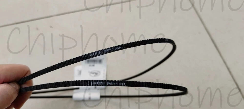 2PCS Jet Lathes 5M710 GATES Polyflex V-Belt Fits