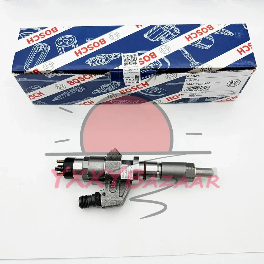 8Pcs 0445120008 Fuel Injectors Duramax LB7 For Bosch HD 2001-2004 Dur 6.6L