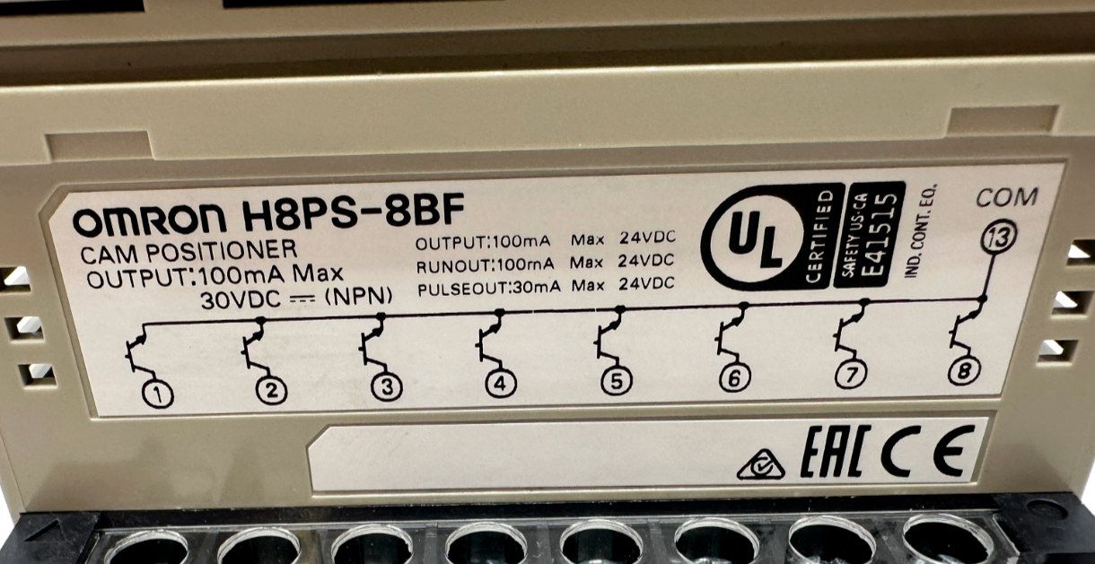 used Omron H8PS-8BF Cam Positioner - OMRON
