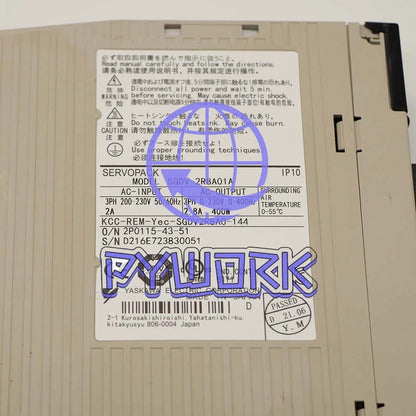 SGDV-2R8A01A Yaskawa SGDV-2R8A01A servo drive (1PCS)