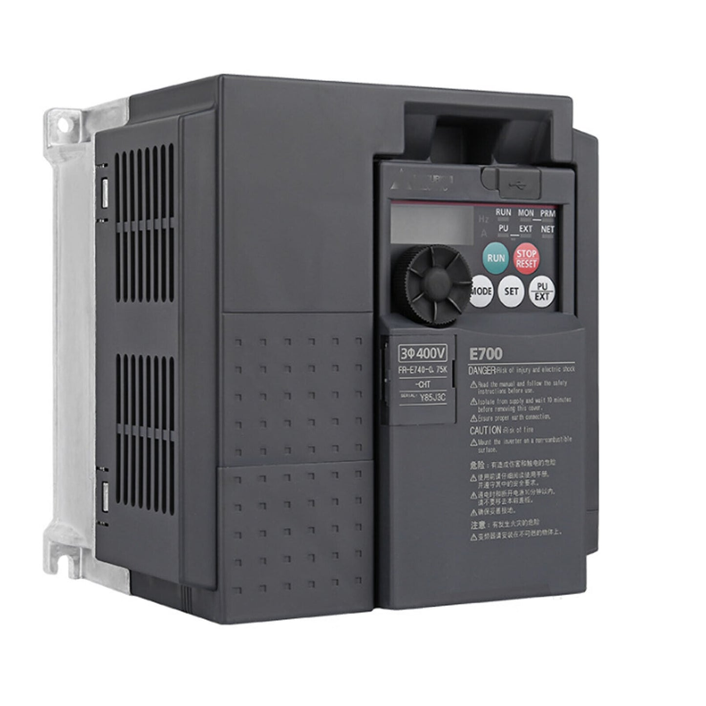 MITSUBISHI FR-E740-3.7K-CHT 3 Phase Inverter 400V 3700W 3.7KW - MITSUBISHI