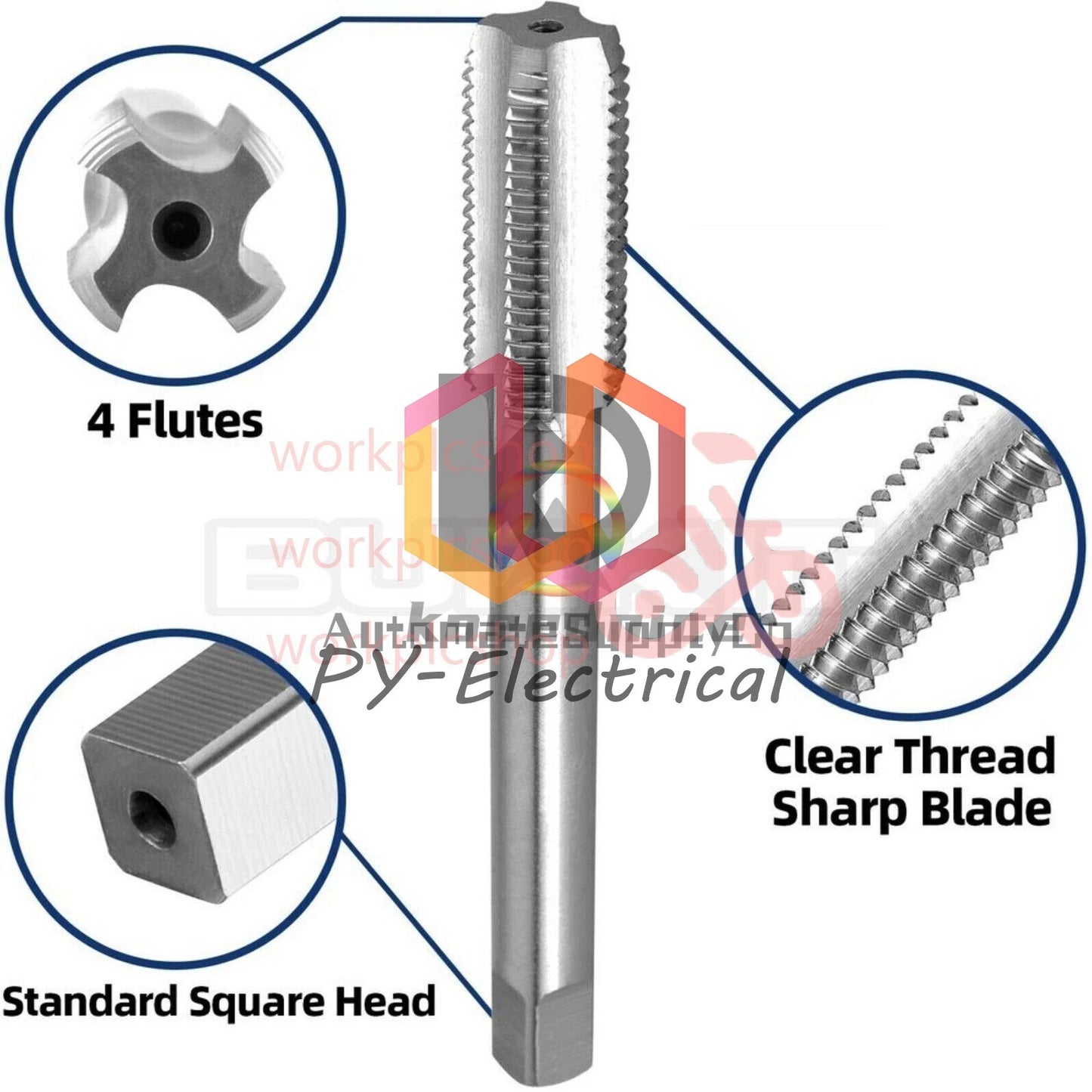M15 X 1 Tap and Die Set Right Hand, M15X1 Machine Tap and Round Die