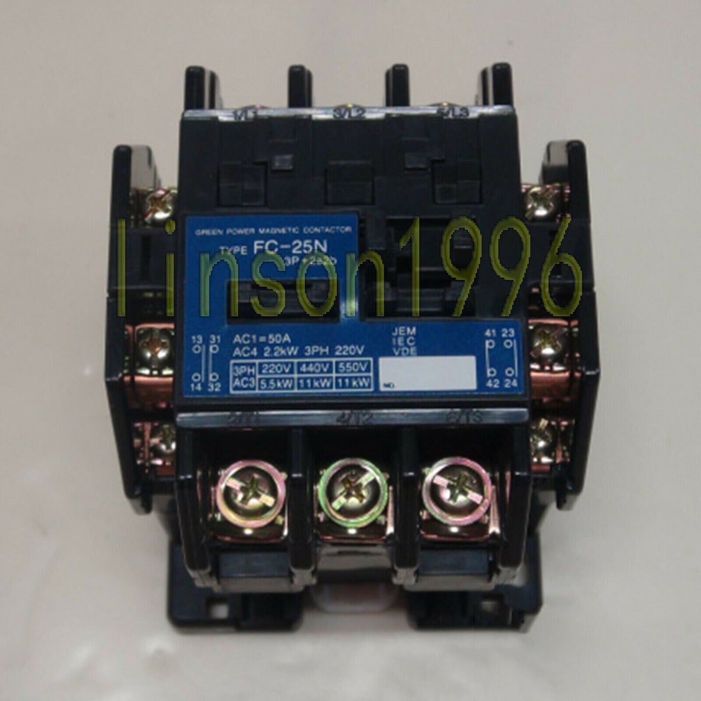Panasonic FC-25N 3P Contactors 110VAC - PANASONIC