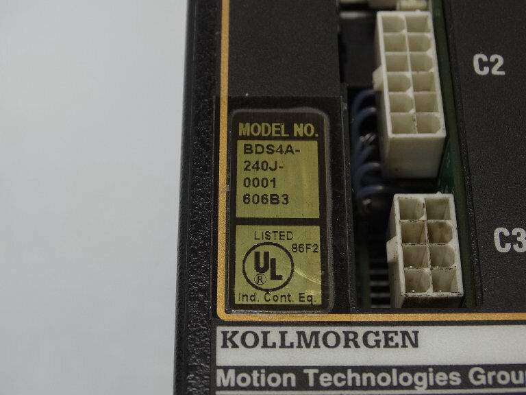 KOLLMORGEN BDS4A-240J-001/606B3 Amplifier with 240W Power, High-Quality Sound Output and 4 Ohm Compatible - KOLLMORGEN