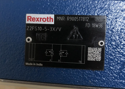 REXROTH R900517812 Z2FS10-5-3X/V Throttle Valve - REXROTH
