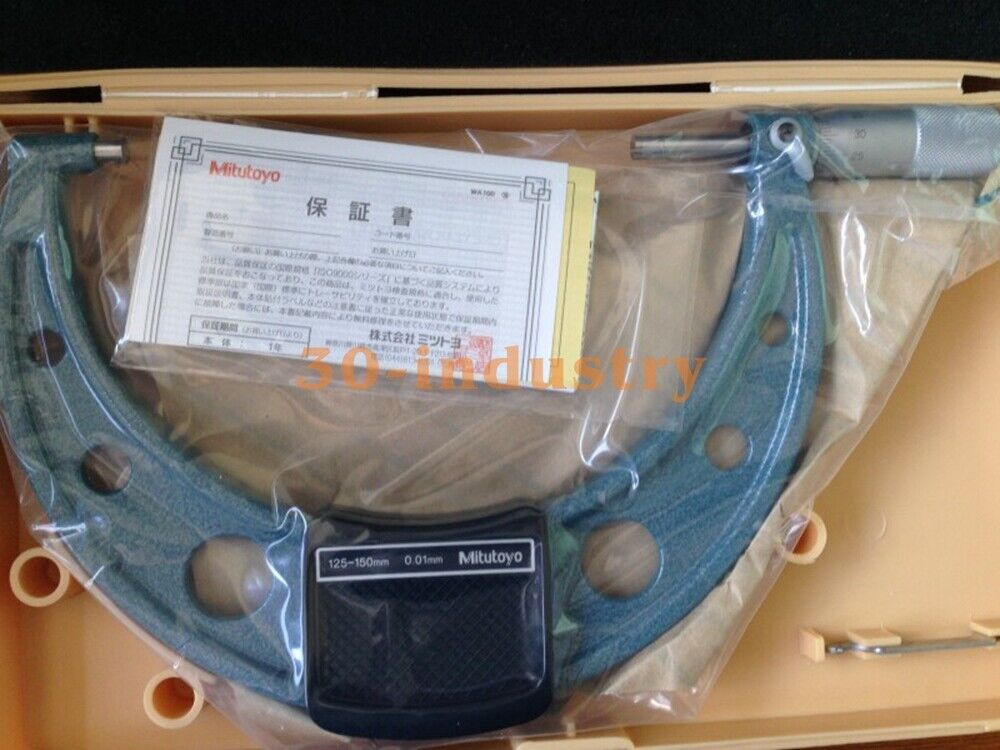 Mitutoyo 103-142-10 Outer Diameter Micrometer 125-150mm 0.01mm - MITUTOYO