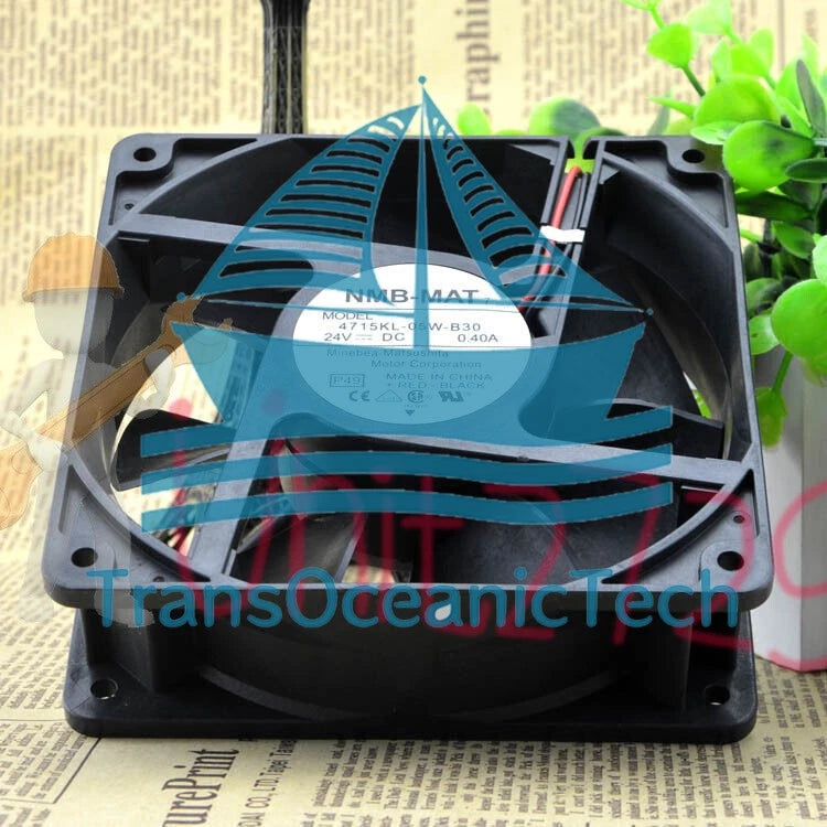 1PC 24V 0.4A 2pin CASE Cooling Fan 4715KL-05W-B30 120*120*38mm ~