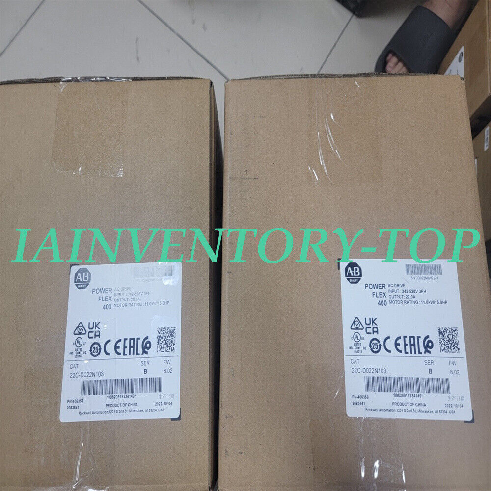 Allen-Bradley 22C-D022N103 AC Drive 11KW 15HP 400V Sealed - ALLEN-BRADLEY