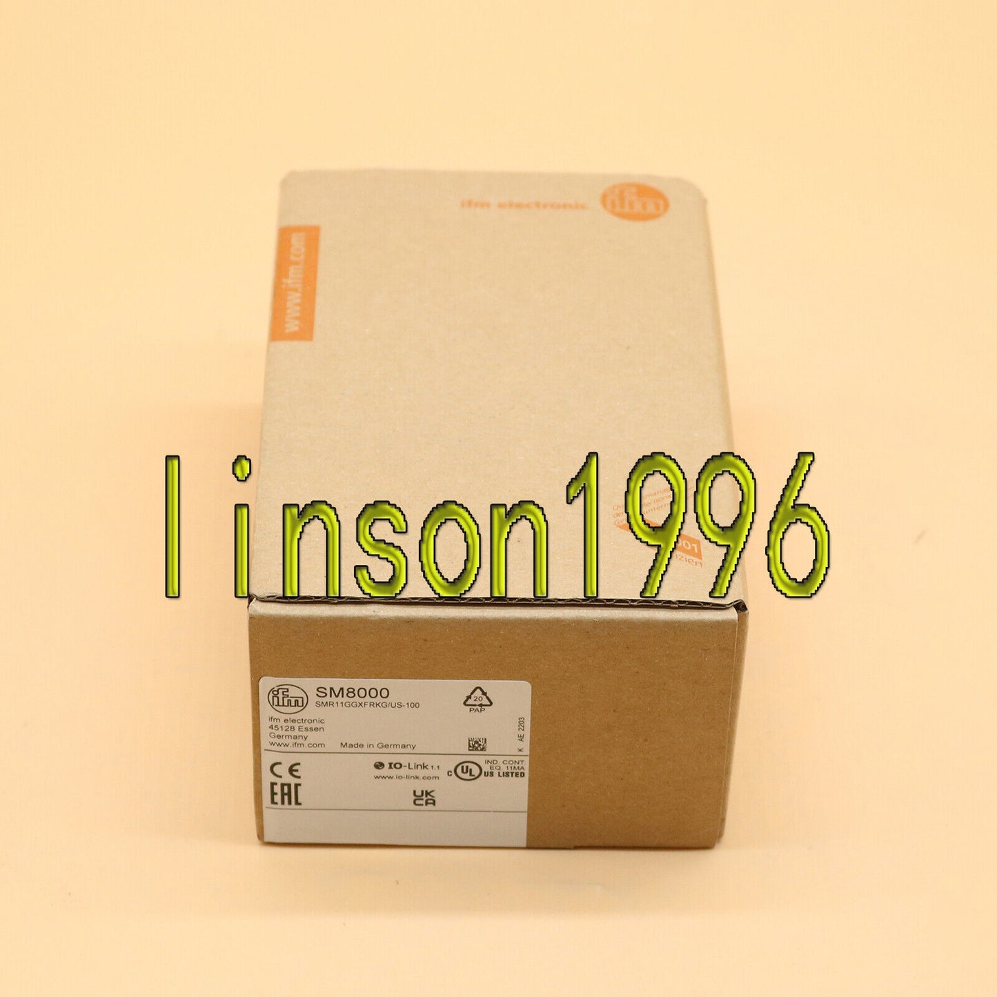 New 1-Piece SM8000 Flow Sensor Spot Stock - IFM