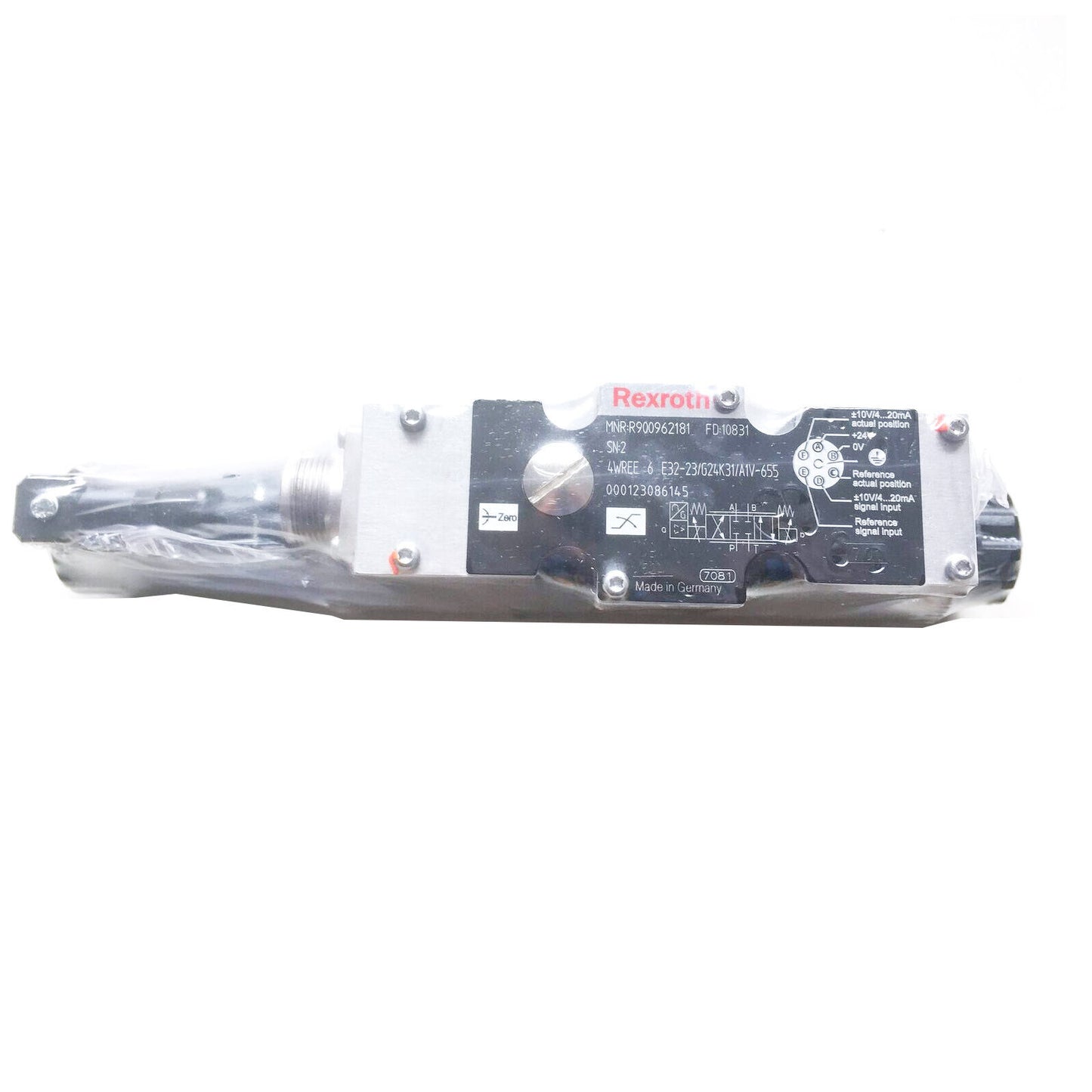 Rexroth valve 4WREE6E16-24/G24K31A1V-655 | High-pressure valve with reliable performance | Rexroth | 4WREE6E16-24/G24K31A1V-655 | 24 Bar | G 24 | 31A1V | 655°C | High-pressure valve, reliable, durable, industrial application, efficient performance - REXRO