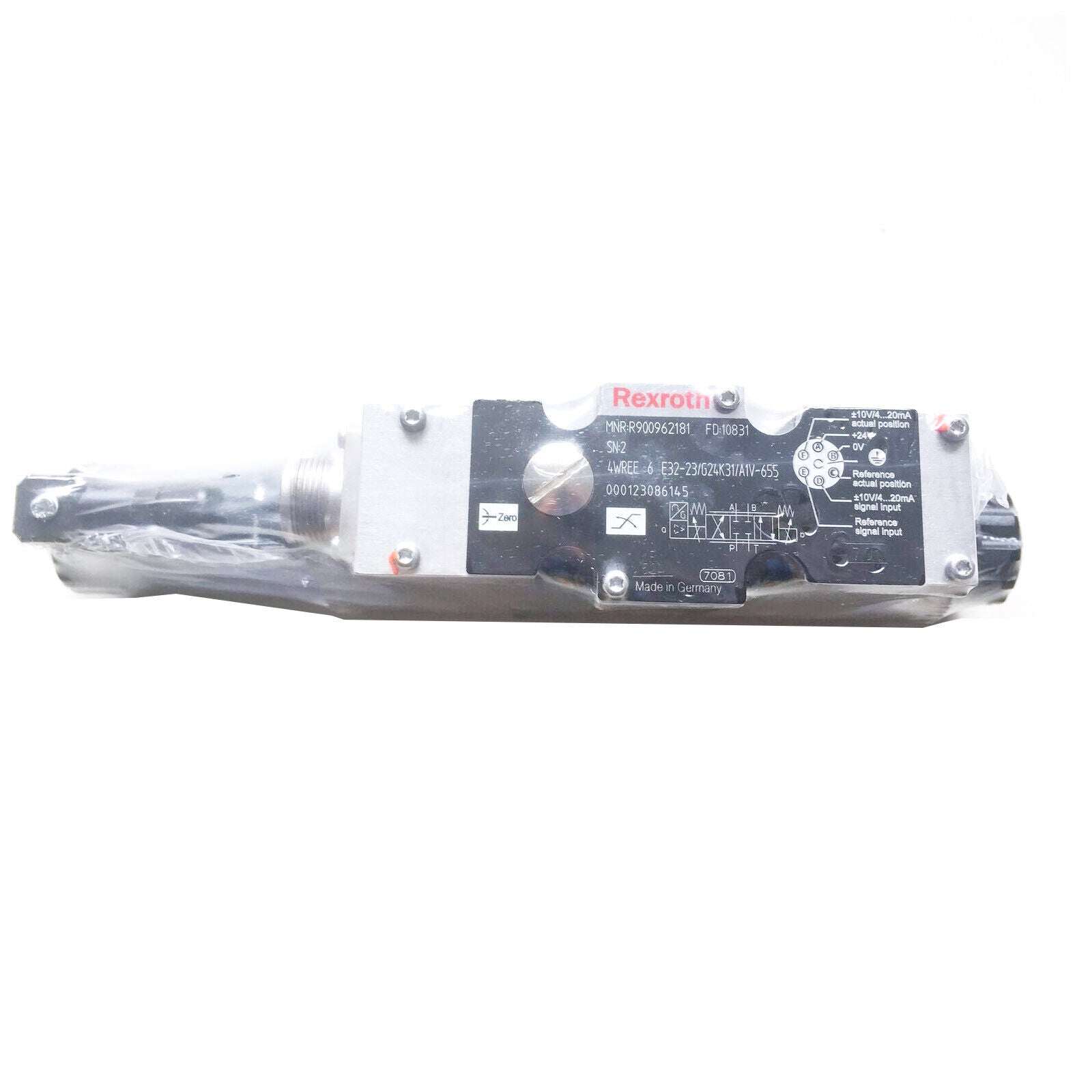 Rexroth valve 4WREE6E16-24/G24K31A1V-655 | High-pressure valve with reliable performance | Rexroth | 4WREE6E16-24/G24K31A1V-655 | 24 Bar | G 24 | 31A1V | 655°C | High-pressure valve, reliable, durable, industrial application, efficient performance - REXRO