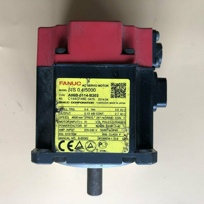 One Fanuc A06B-0114-B203 Servo Motor A06B0114B203 Fully Tested - FANUC
