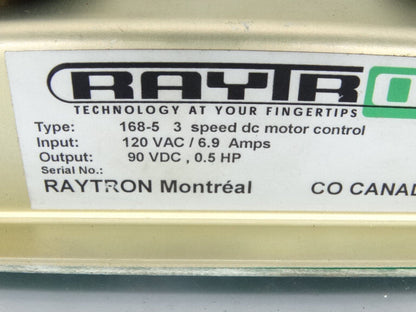 Raytron Process Controller 168-5 - RAYTRON