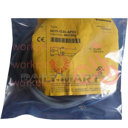 Turck NI15-G30-AP6X Inductive Proximity Switch Sensor, 200mA