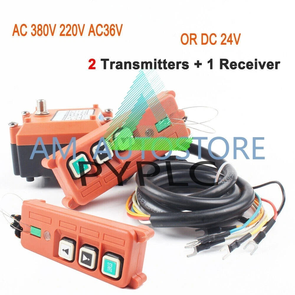 Industrial Wireless Remote Control F21-2S 2Point Single Speed Sandblasting Hoist
