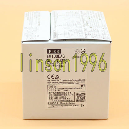 One FUJI Fe air switch leakage circuit breaker EW100EAG 3-phase 100A in box - FUJI ELECTRIC
