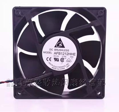 Delta AFB1212HHE-R00 12038 DC12V 0.70A 12CM 3-Wire Silent Cooling Fan