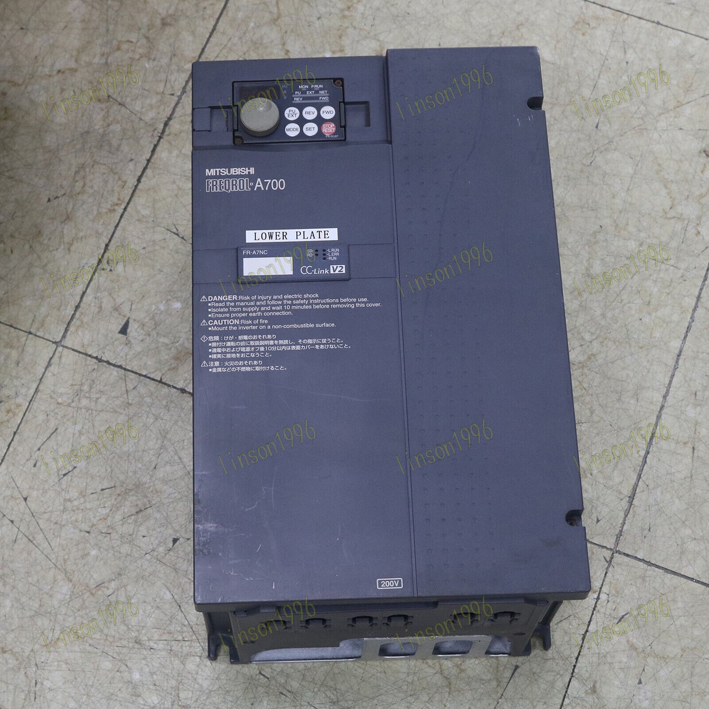 Mitsubishi FR-A720-22K Inverter 220V 22KW Used - MITSUBISHI