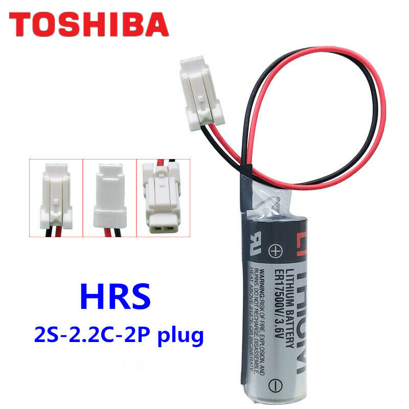 new TOSHIBA ER17500V Yaskawa Robot Programmer Battery ER17/50 3.6V HRS 2S-2.2C-2P