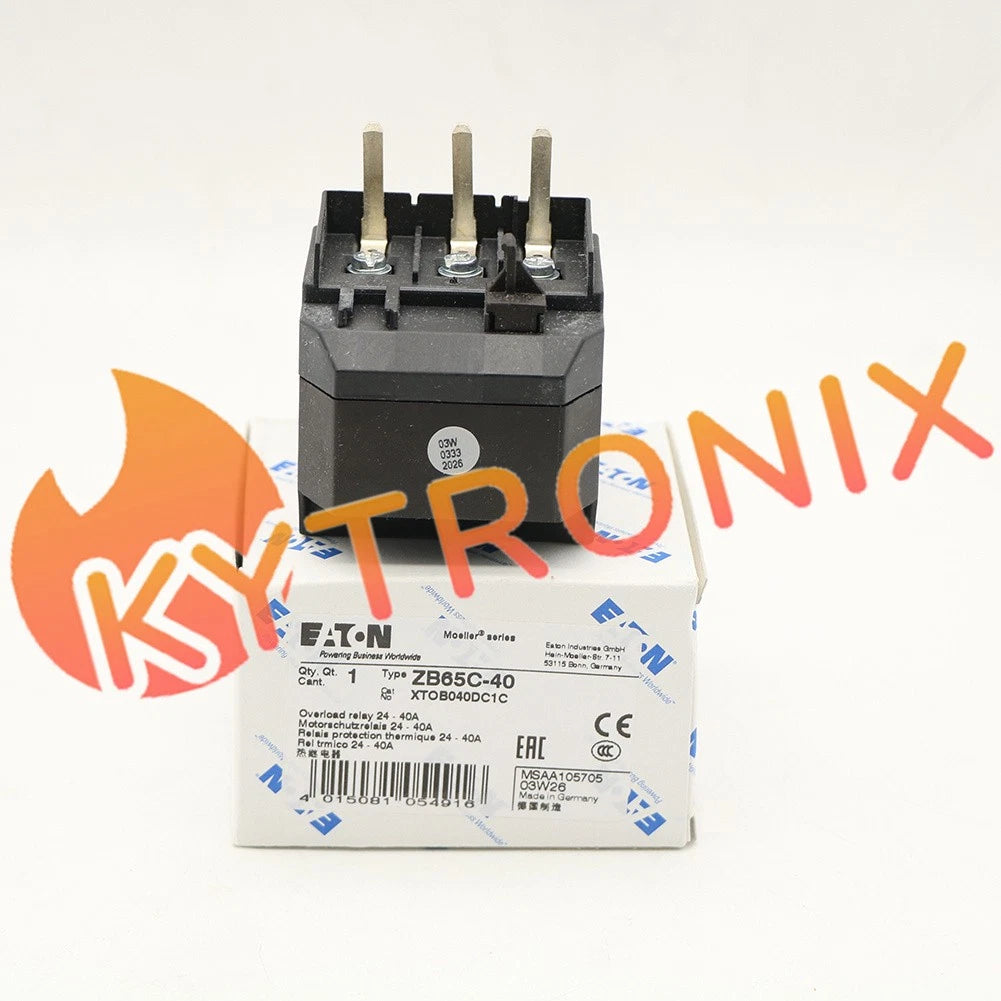 1PCS Thermal Relay EATON MOLELLER ZB65C-40 24-40A