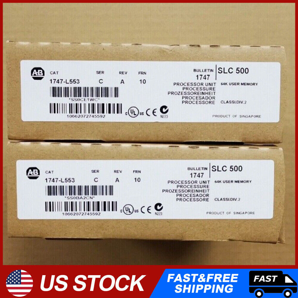 Allen Bradley 1747-L553 SLC 64K CPU Processor - ALLEN BRADLEY