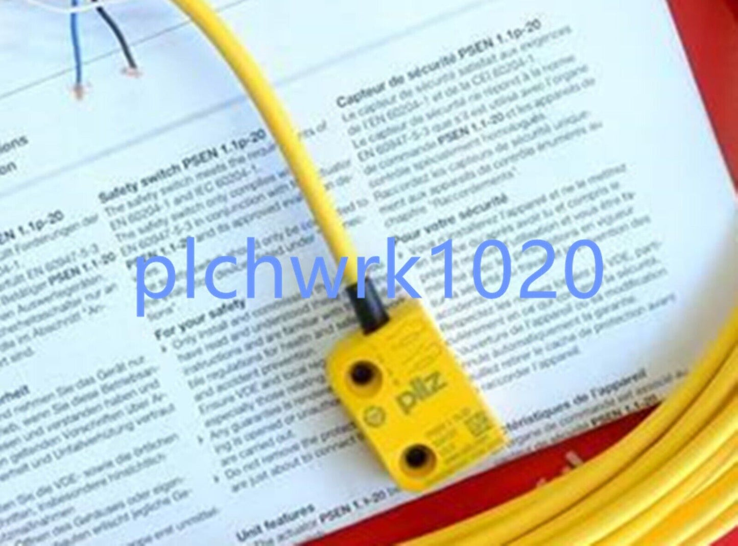 PILZ Safety Sensor 524127 PSEN 1.1b-20/8mm - New in Box - PILZ