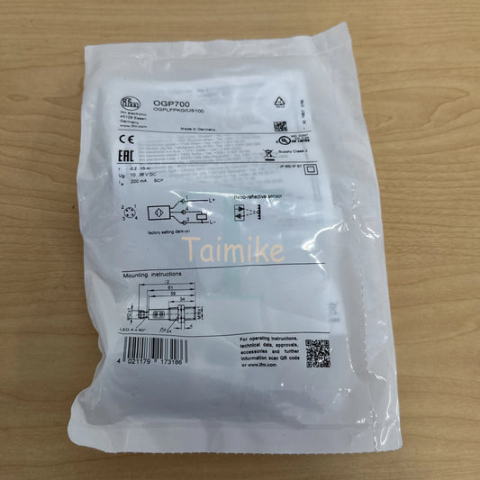 ! IFM OGP700 Retro-reflective Proximity Sensor OGPLFPKG/US100