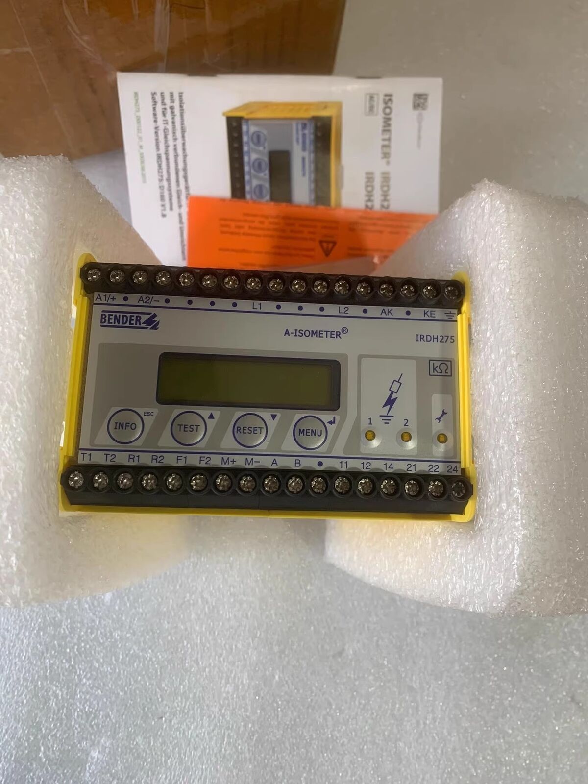 new 1pcs BENDER Insulation Detector IRDH275BM-727 - BENDER