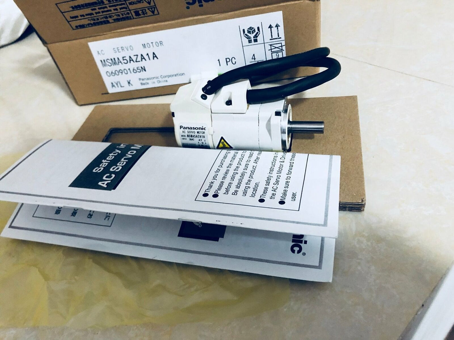 Panasonic AC Servo Motor MSMA5AZA1A In Stock - PANASONIC