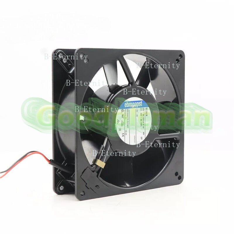 Ebmpapst 5114N Axial Fan 24V 9.5W 395mA 135*135*38MM 2-wire Inverter Cooling Fan